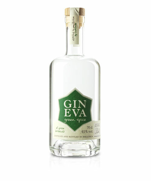 Gin Eva Green Spice 45°,  0,7-l-Flasche