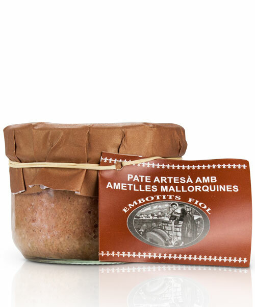 Embotits Montuiri Pate Artesa amb Ametla, 180-g-Glas