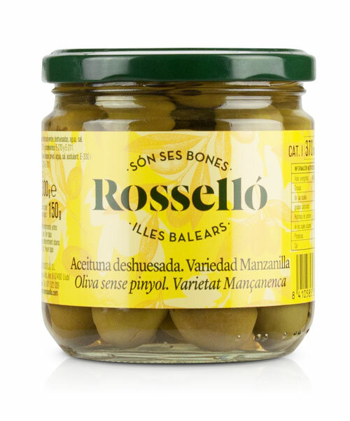 Rossello Aceituna Manzanilla Deshuesada, 300-g-Glas