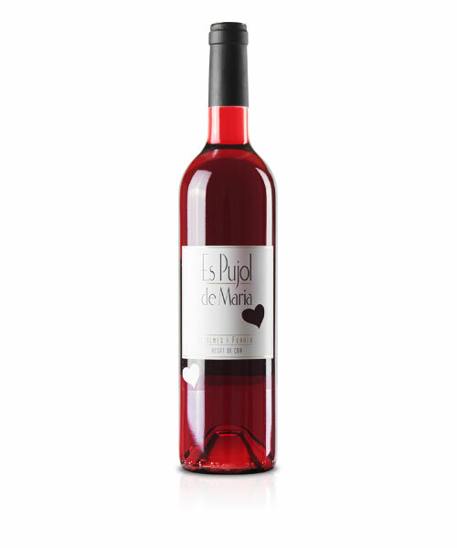 Galmés i Ferrer Es Pujol de Maria Rosat de Cor, Vino Rosado 2022, 0,75-l-Flasche