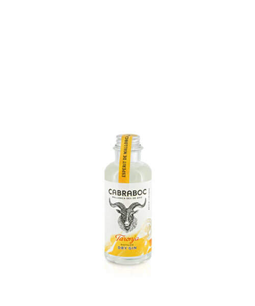 Cabraboc Dry Gin Orange Mini 44 %, 0,1-l-Flasche