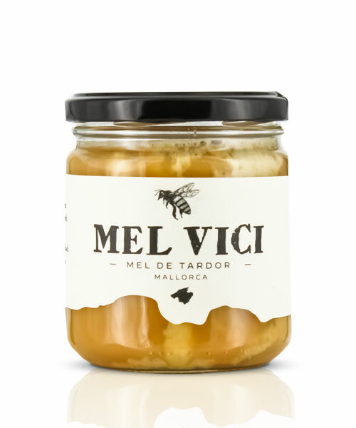 Mel Vici Miel Tardor de Algarrobo - Johannisbrot-Honig, 450-g-Glas