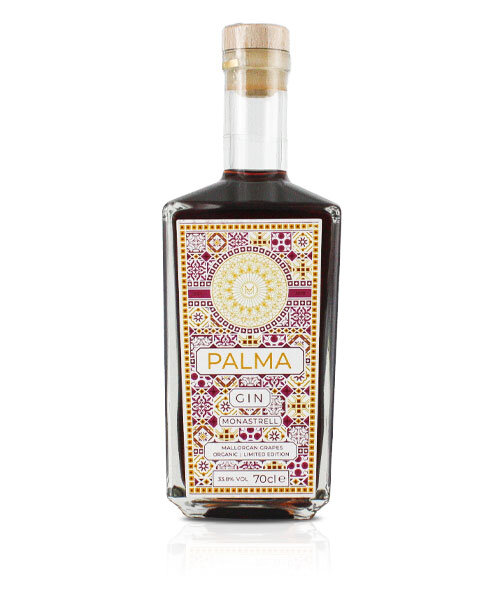 Mallorca Distillery Palma Gin Monastrell 38%, 0,7-l-Flasche