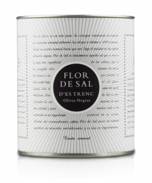 Gusto Mundial Flor de Sal Flor de sal con aceitunas negras, 150-g-Dose